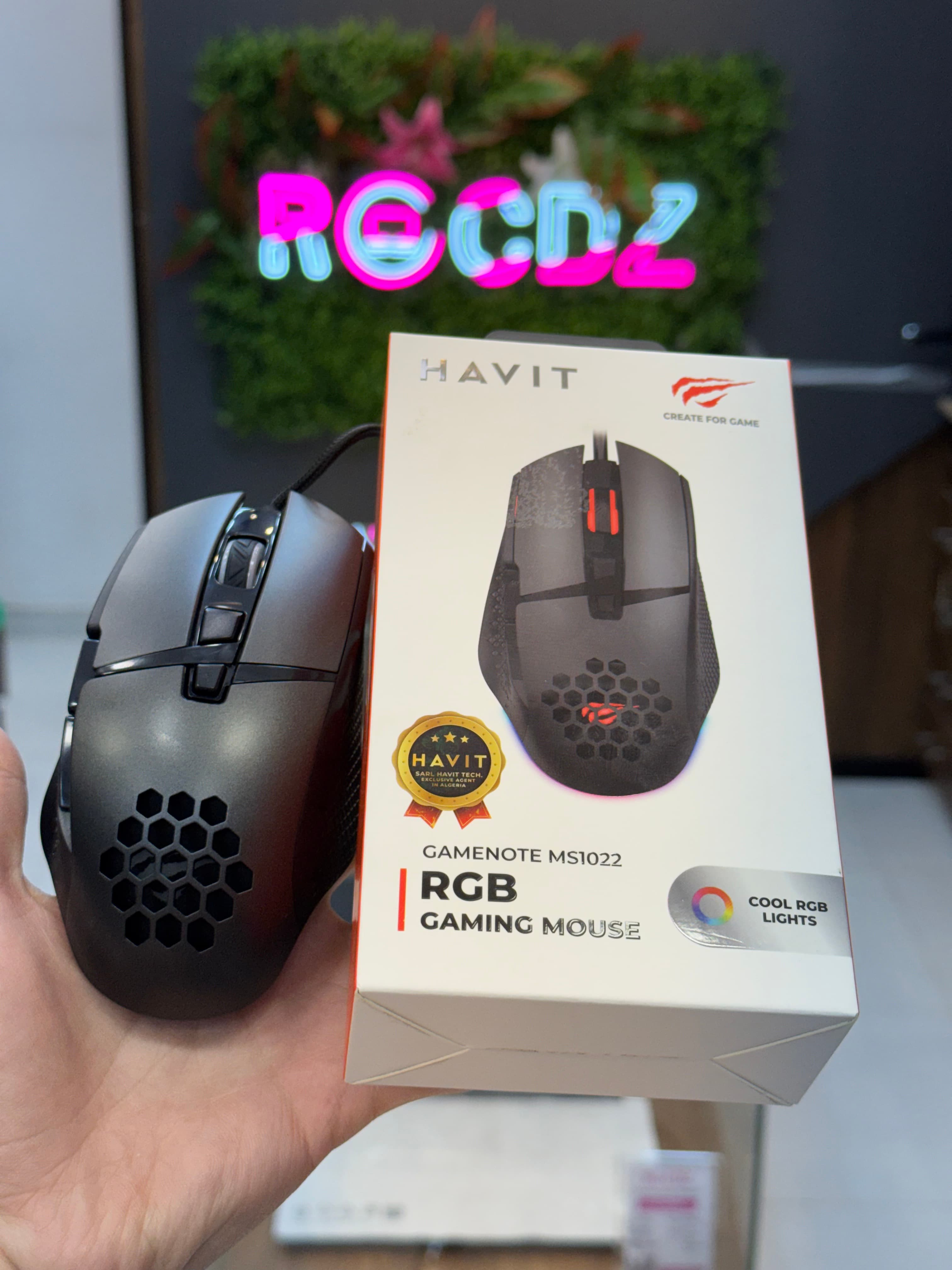 Souris gaming Havit gamenote MS1022 RGB - 1