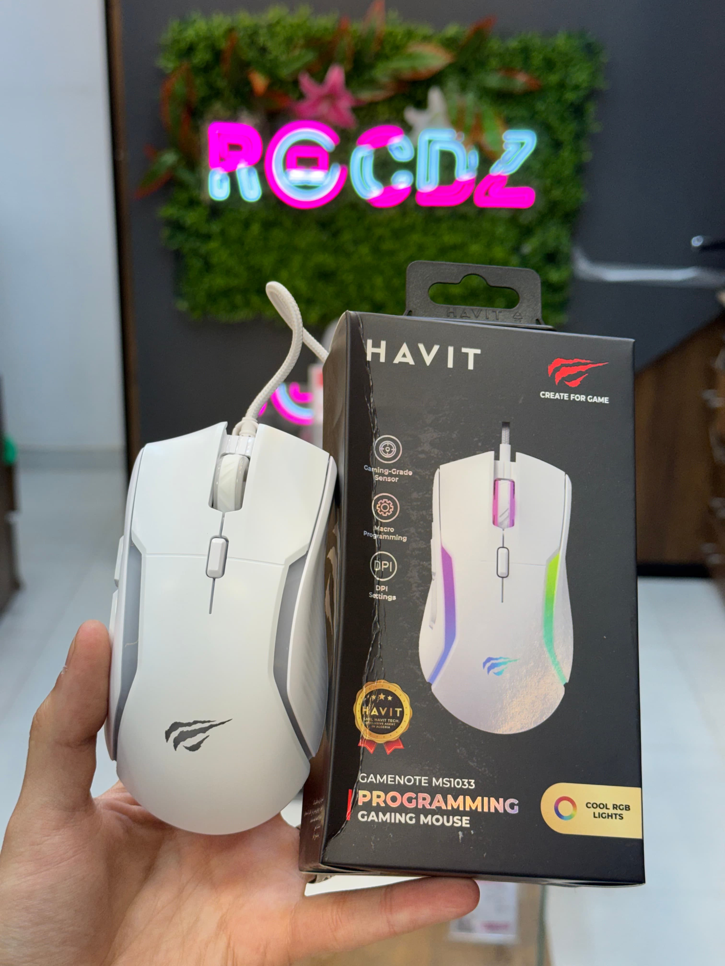 Souris gaming Havit gamenote MS1033 RGB  - 1