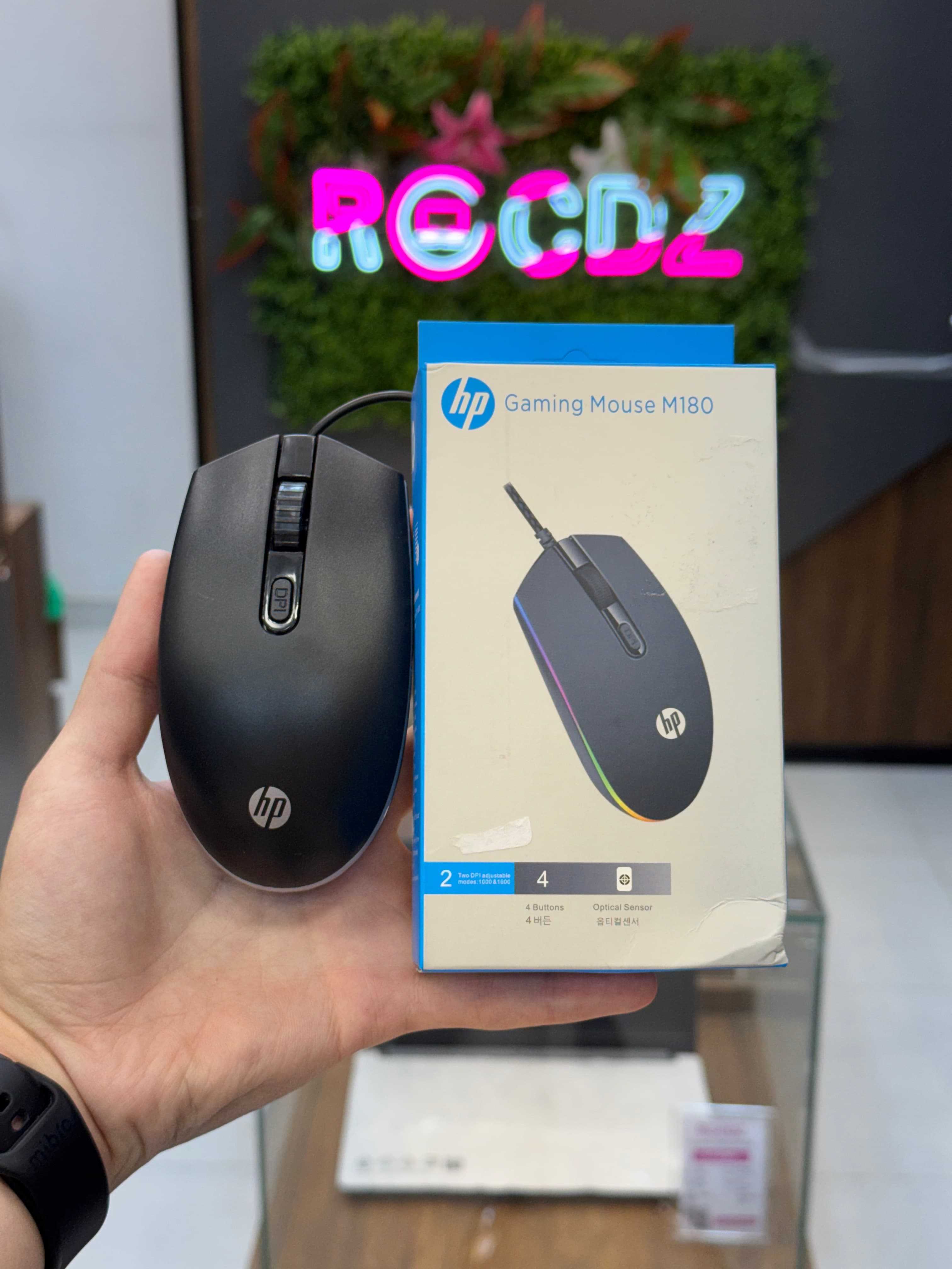 Souris gaming HP M180 RGB  - 1