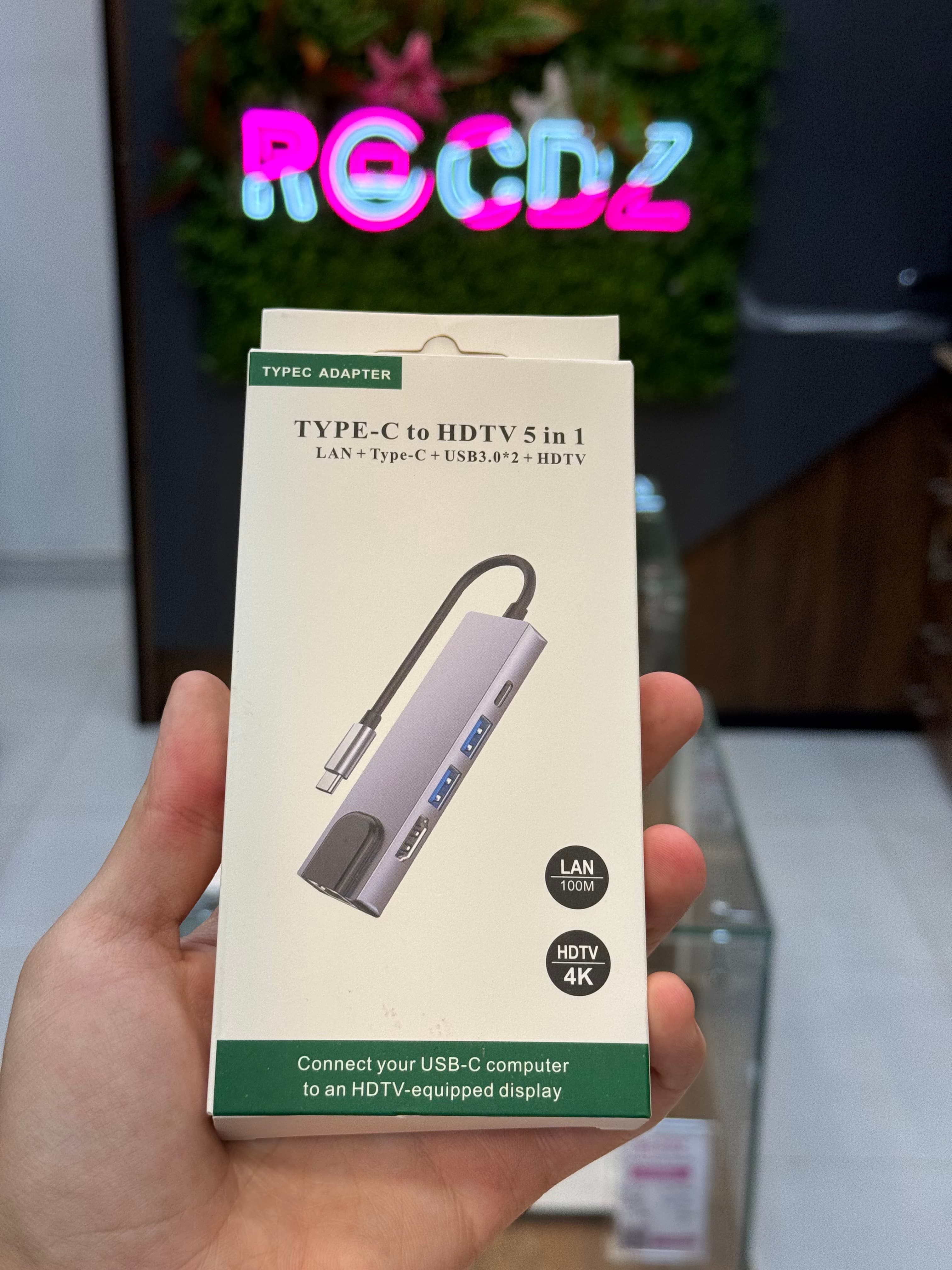 Adaptateur type c to hdtv 5in1 - 1