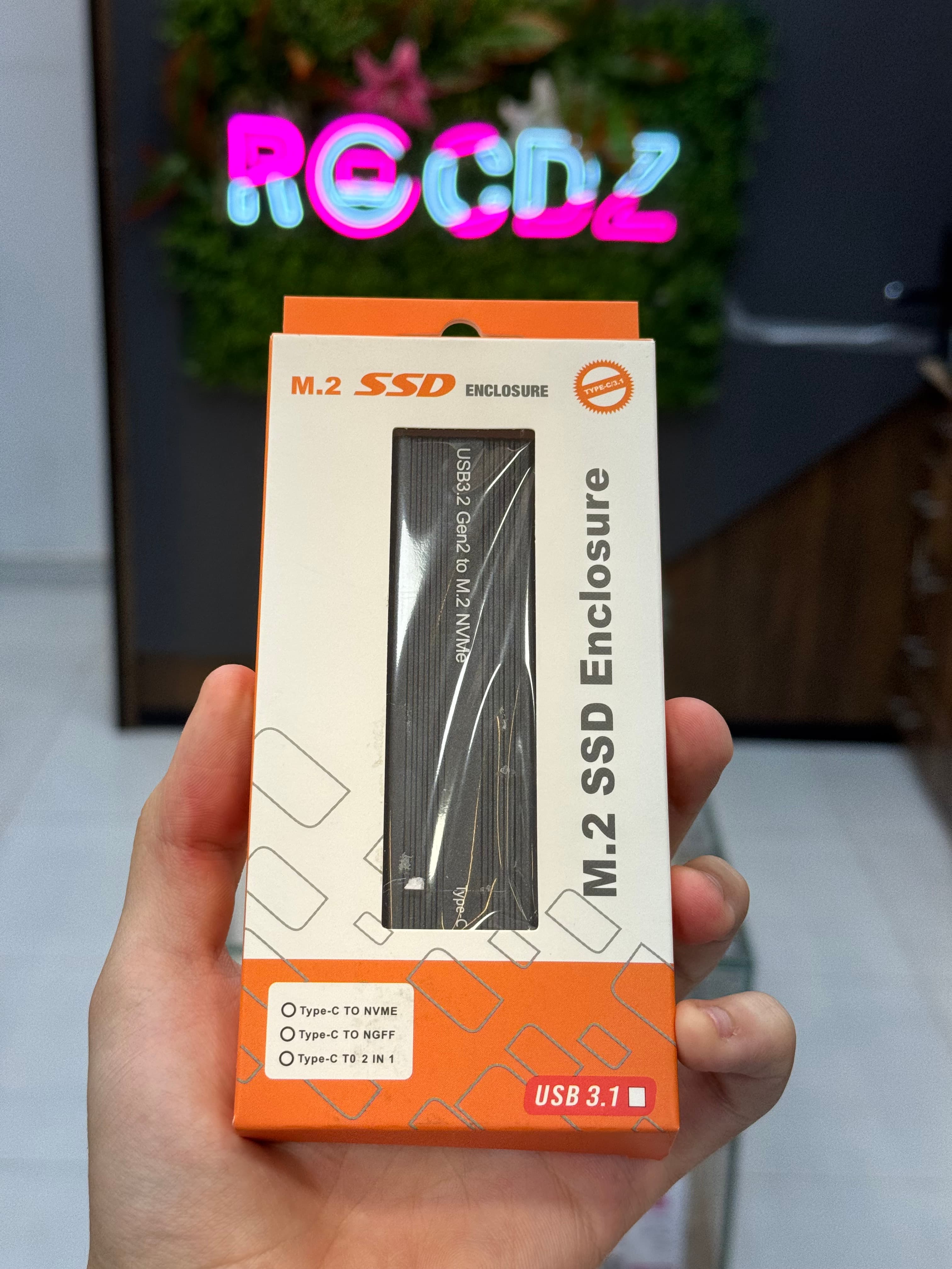 Rack SSD nvme M.2 - 1