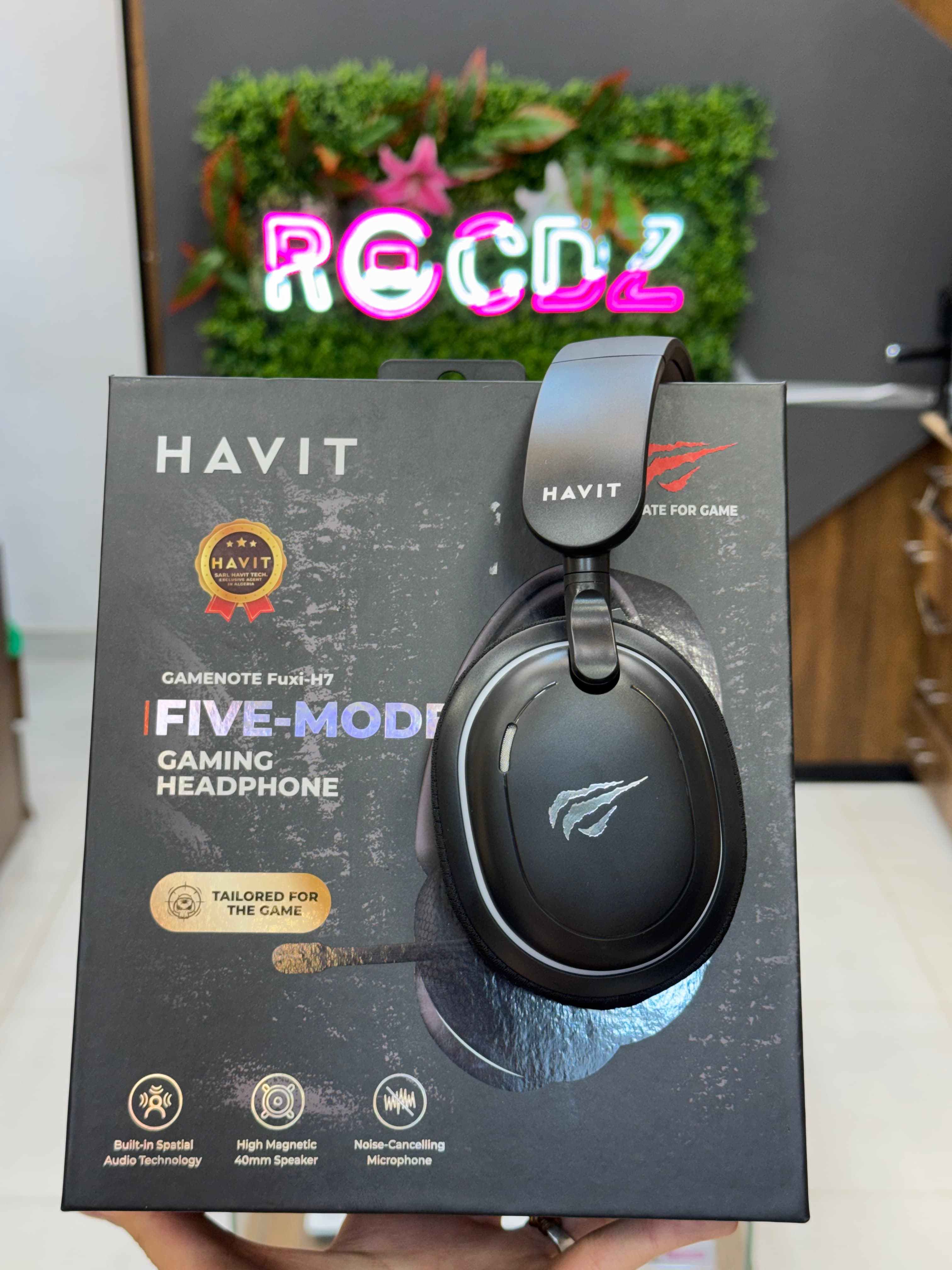 Casque gaming Havit gamenote Fuxi-H7 RGB - 1