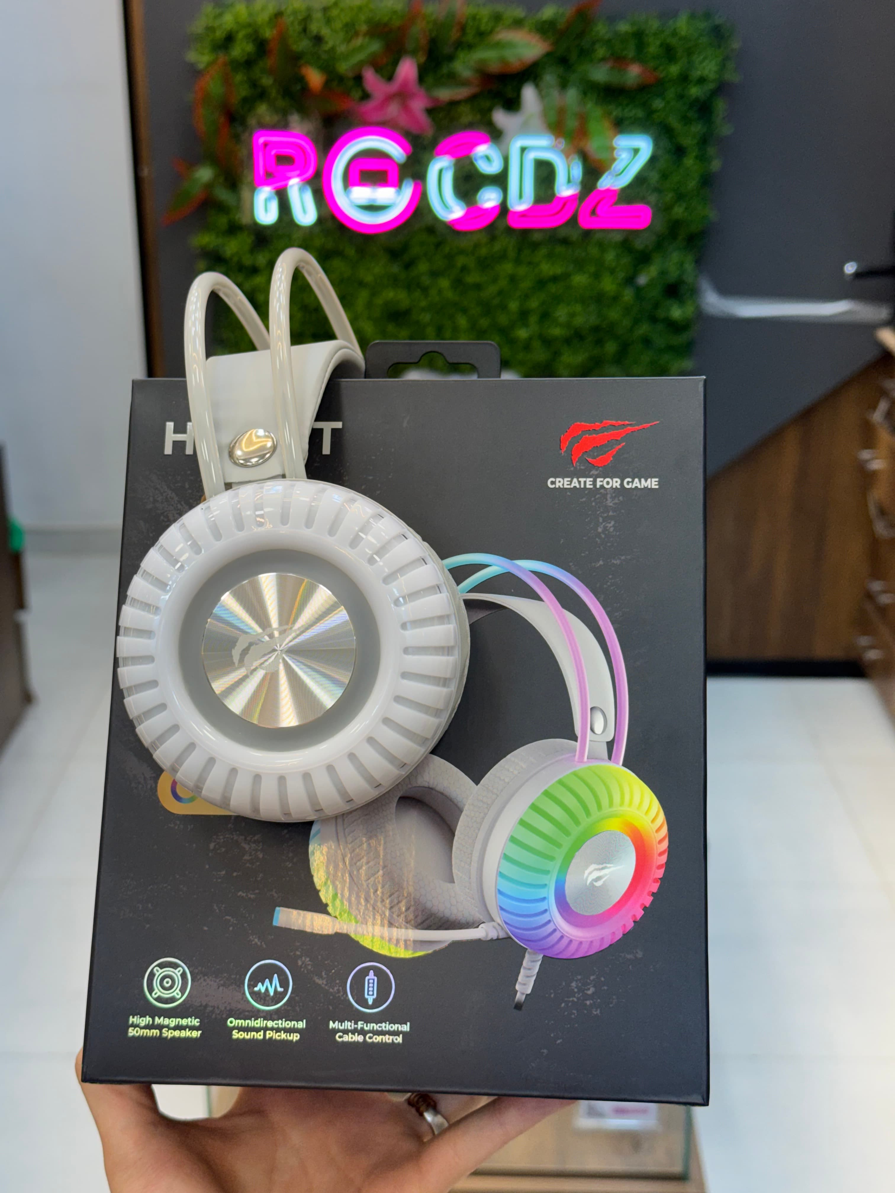 Casque gaming Havit gamenote H2046U RGB - 1