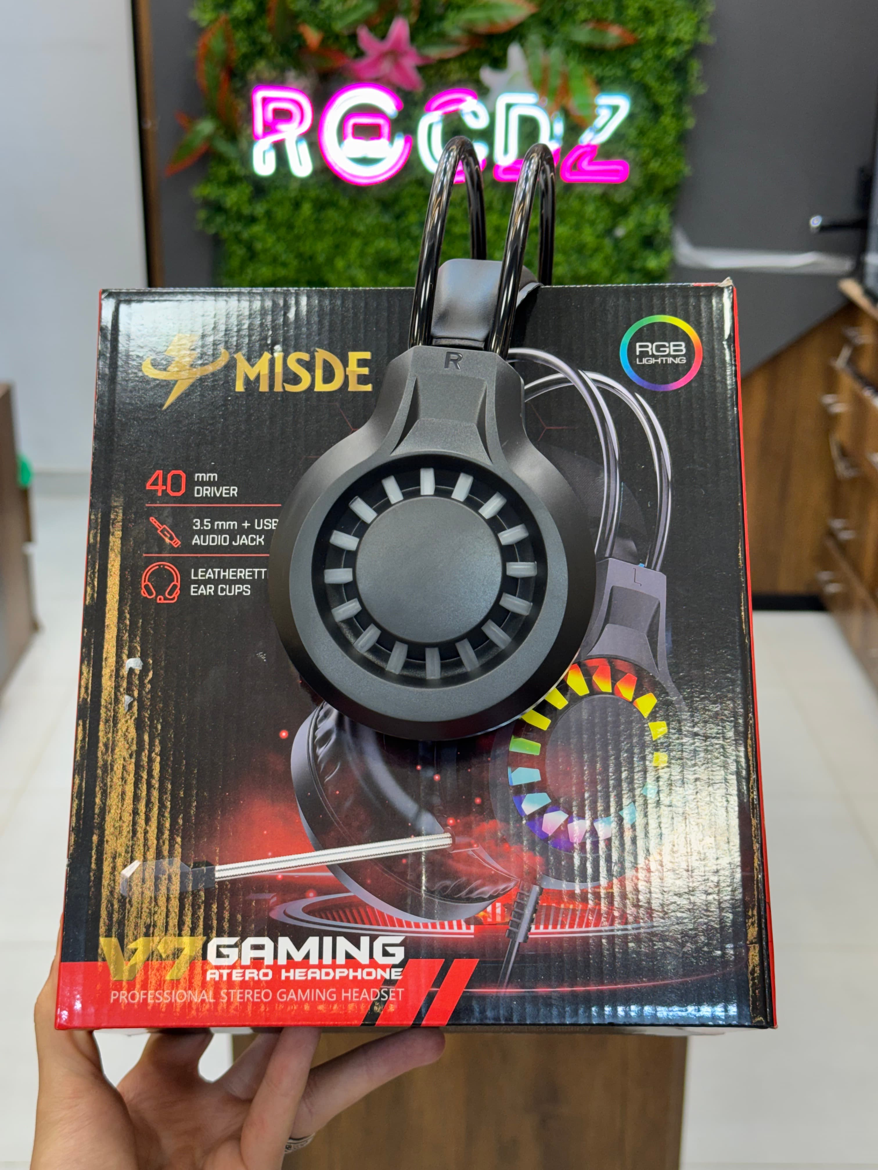 Casque gaming MISDE V7 RGB - 1