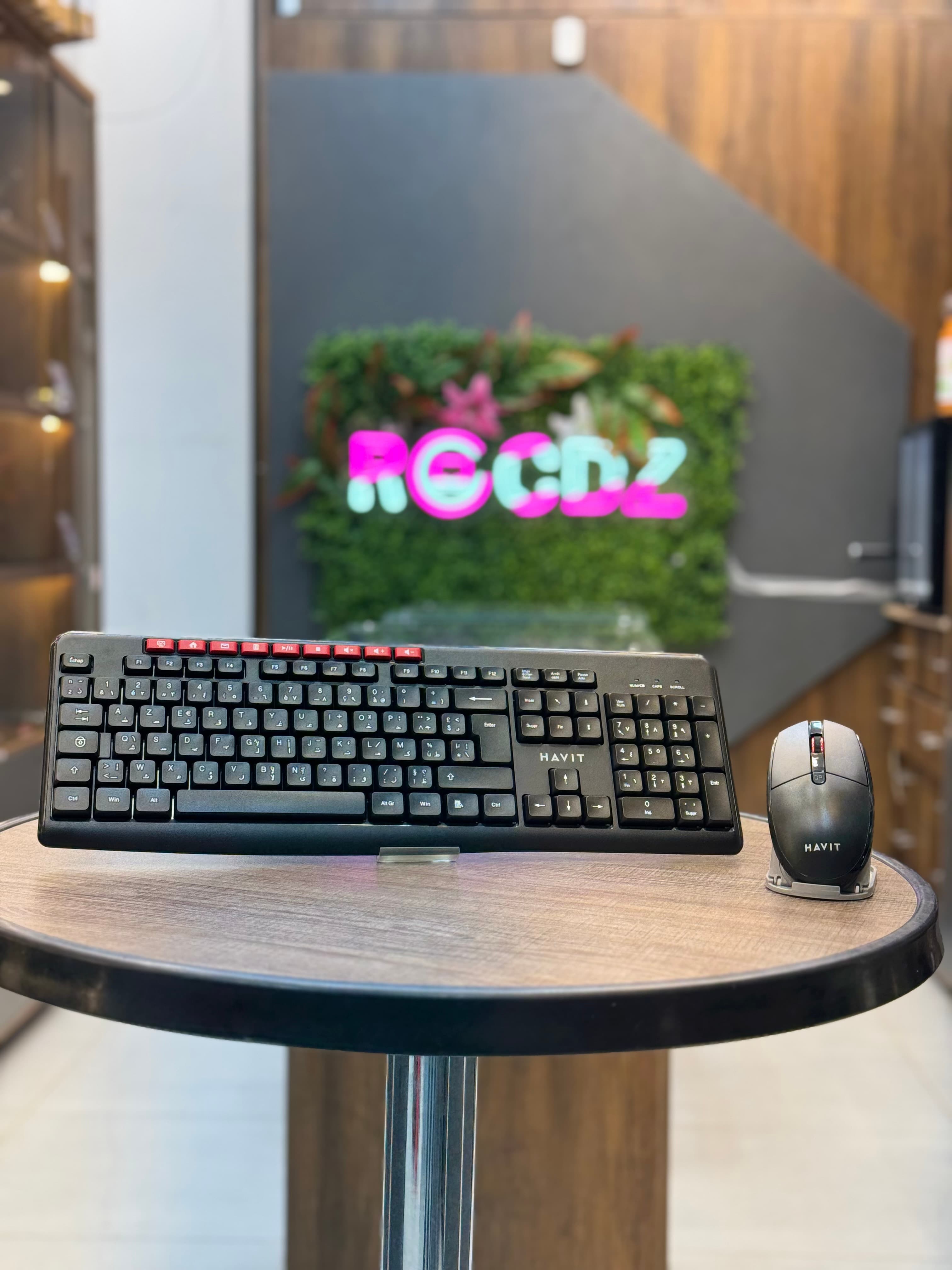 Clavier Havit KB269GCM sans fil avec souris  - 1