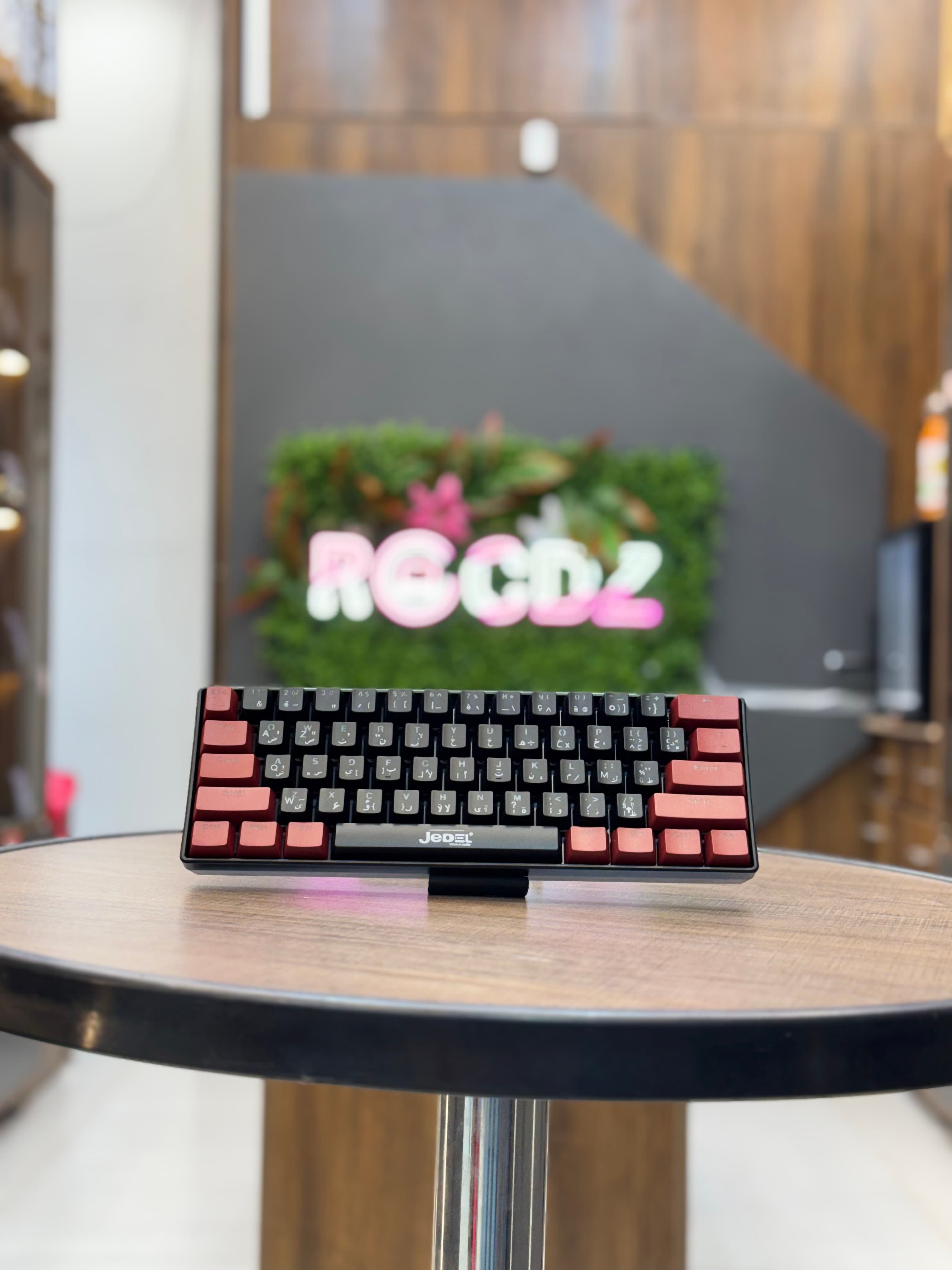 Clavier mécanique Jedel  KL-69 sans fil RGB - 1