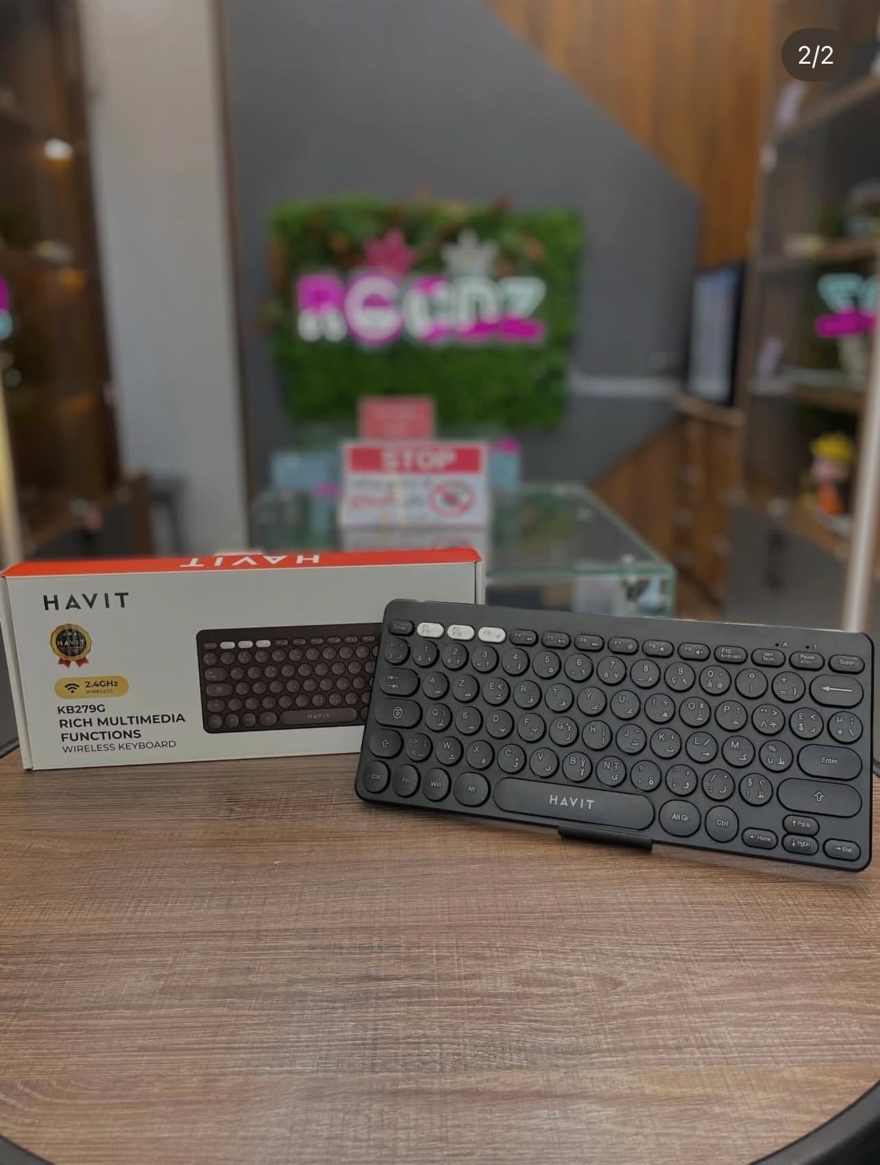 Clavier HAVIT sans fil HAVIT mini KB279G⌨️ - 2