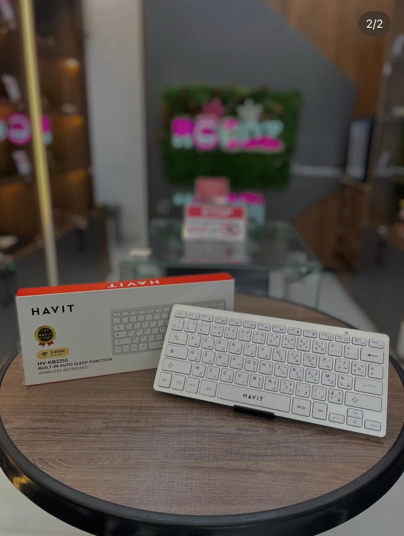 clavier sans fil HAVIT KB221G ⌨️ - 2